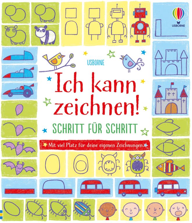 Ich kann zeichnen! Schritt für Schritt