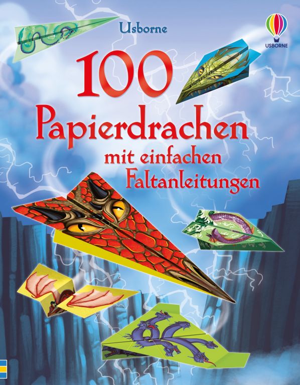 100 Papierdrachen mit einfachen Faltanleitungen