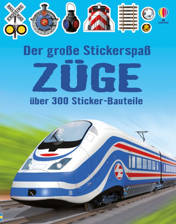 Der große Stickerspaß: Züge