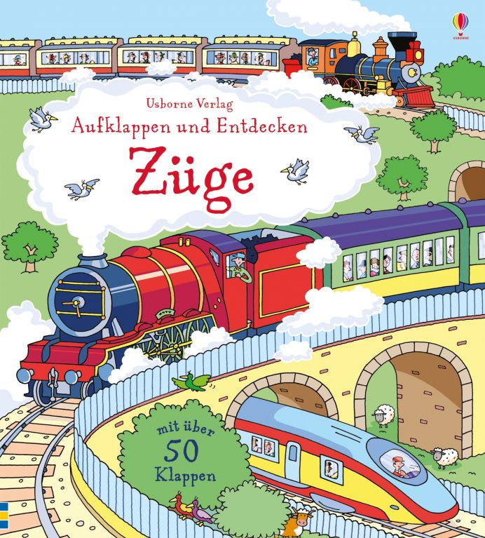 Aufklappen und Entdecken: Züge