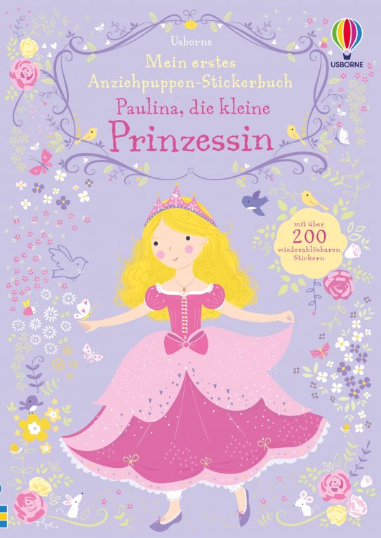 Mein erstes Anziehpuppen-Stickerbuch: Paulina, die kleine Prinzessin