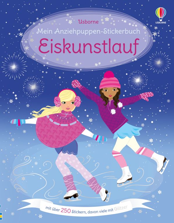 Mein Anziehpuppen-Stickerbuch: Eiskunstlauf