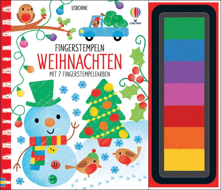 Fingerstempeln: Weihnachten