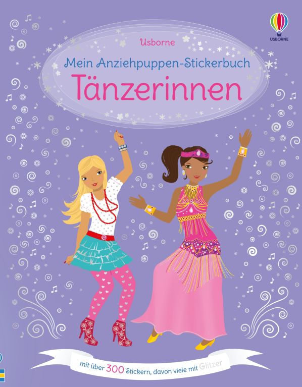 Mein Anziehpuppen-Stickerbuch: Tänzerinnen