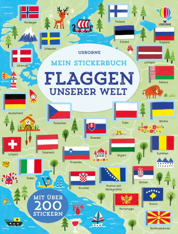 Mein Stickerbuch: Flaggen unserer Welt