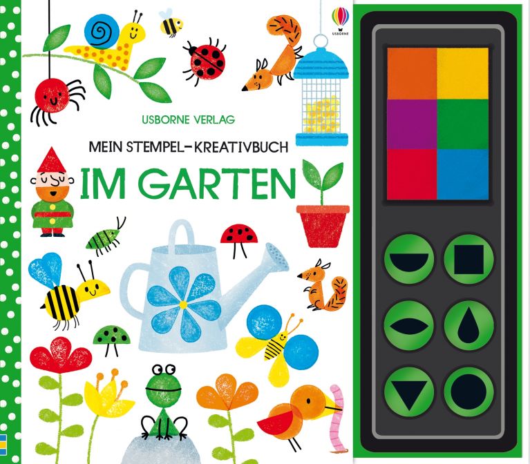 Mein Stempel-Kreativbuch: Im Garten
