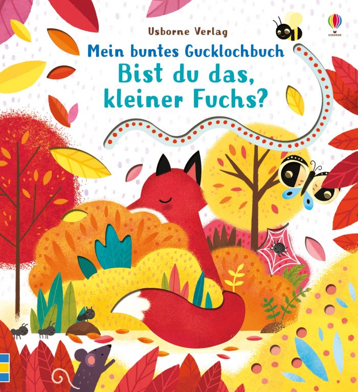 Mein buntes Gucklochbuch: Bist du das, kleiner Fuchs?