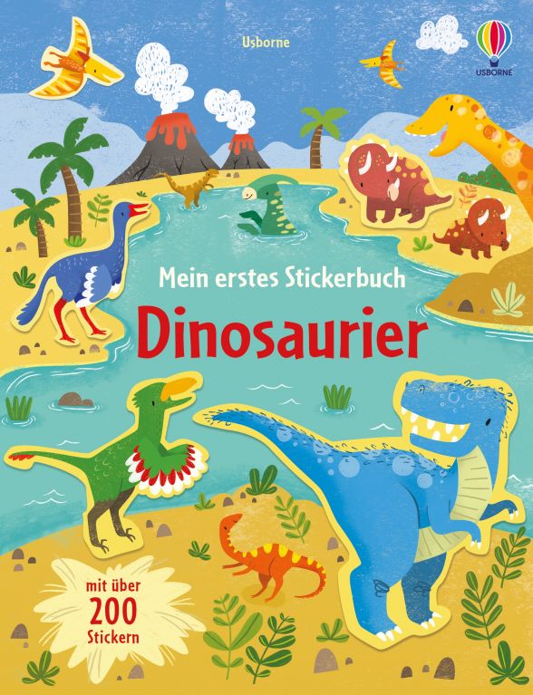 Mein erstes Stickerbuch: Dinosaurier