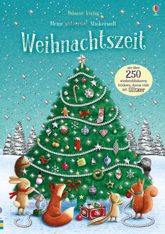 Meine glitzernde Stickerwelt: Weihnachtszeit