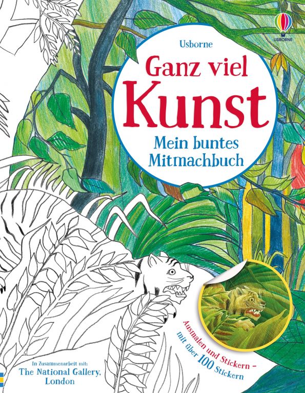 Ganz viel Kunst: Mein buntes Mitmachbuch