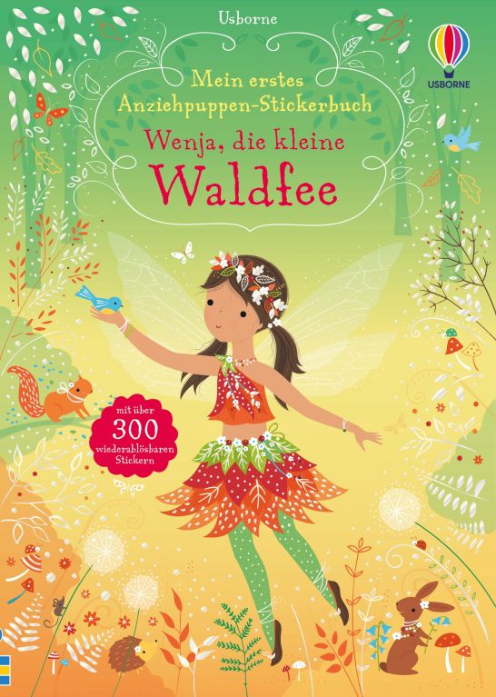 Mein erstes Anziehpuppen-Stickerbuch: Wenja, die kleine Waldfee