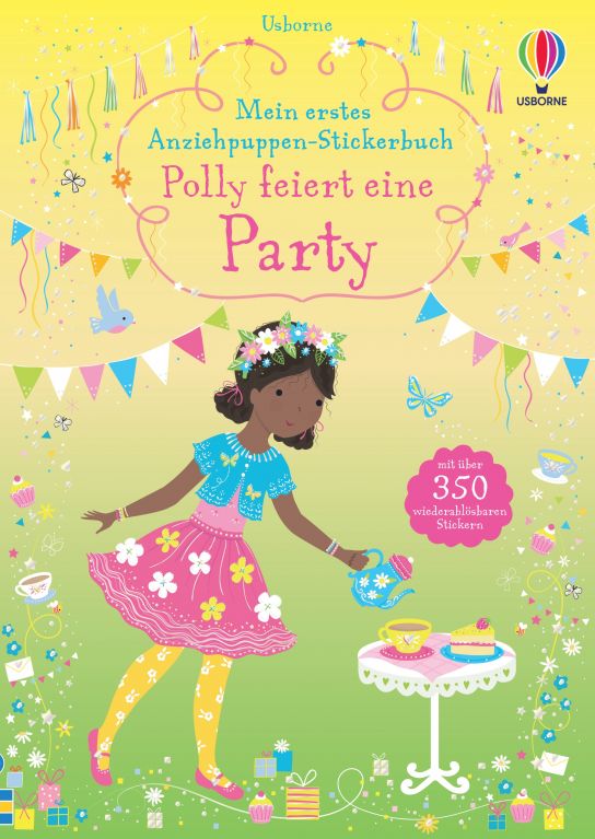 Mein erstes Anziehpuppen-Stickerbuch: Polly feiert eine Party