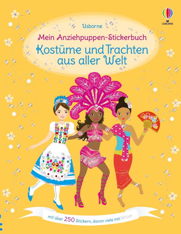 Mein Anziehpuppen-Stickerbuch: Kostüme und Trachten aus aller Welt