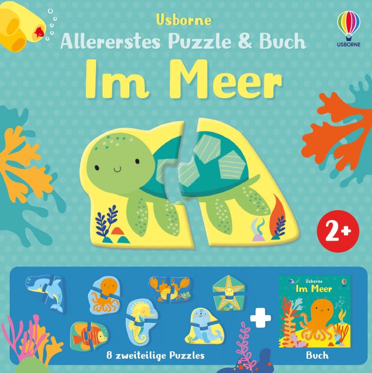 Allererstes Puzzle & Buch: Im Meer