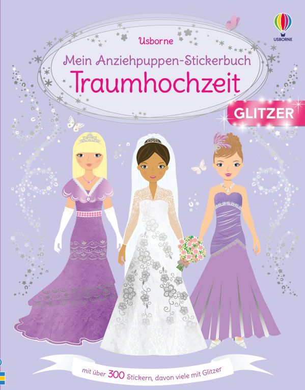 Mein Anziehpuppen-Stickerbuch: Traumhochzeit