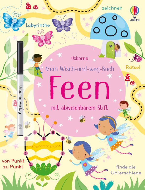 Mein Wisch-und-weg-Buch: Feen