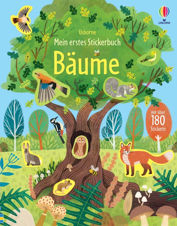 Mein erstes Stickerbuch: Bäume