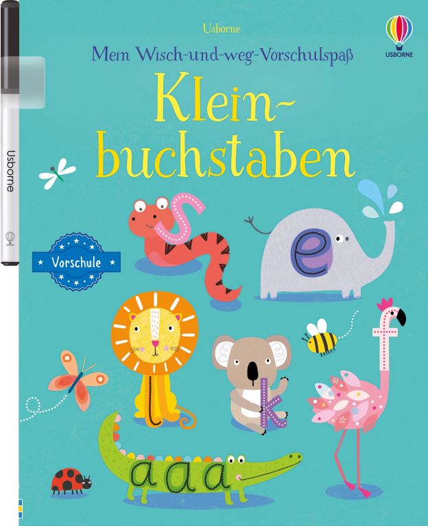Mein Wisch-und-weg-Vorschulspaß: Kleinbuchstaben
