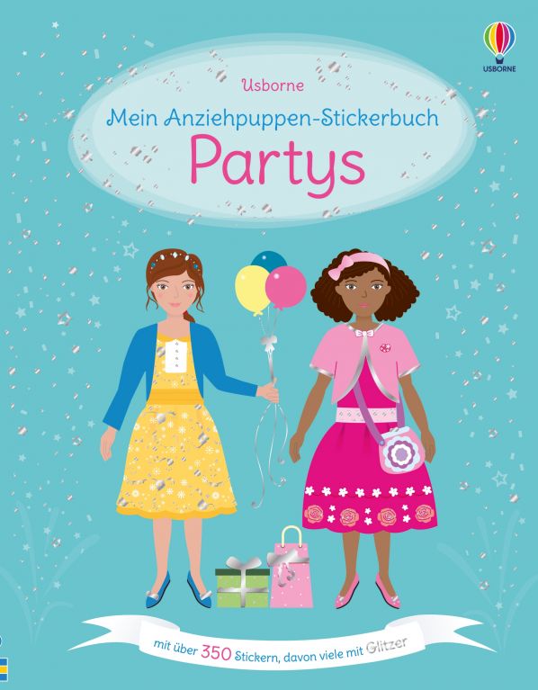 Mein Anziehpuppen-Stickerbuch: Partys