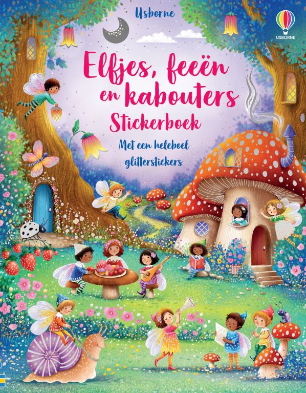 Elfjes, feeën en kabouters Stickerboek