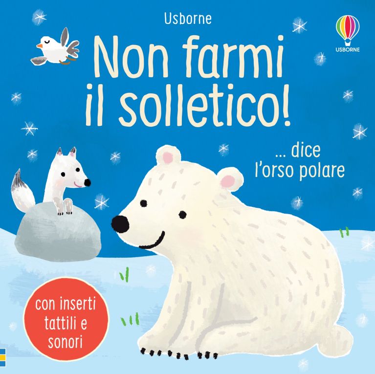 Non farmi il solletico! ... dice l'orso polare