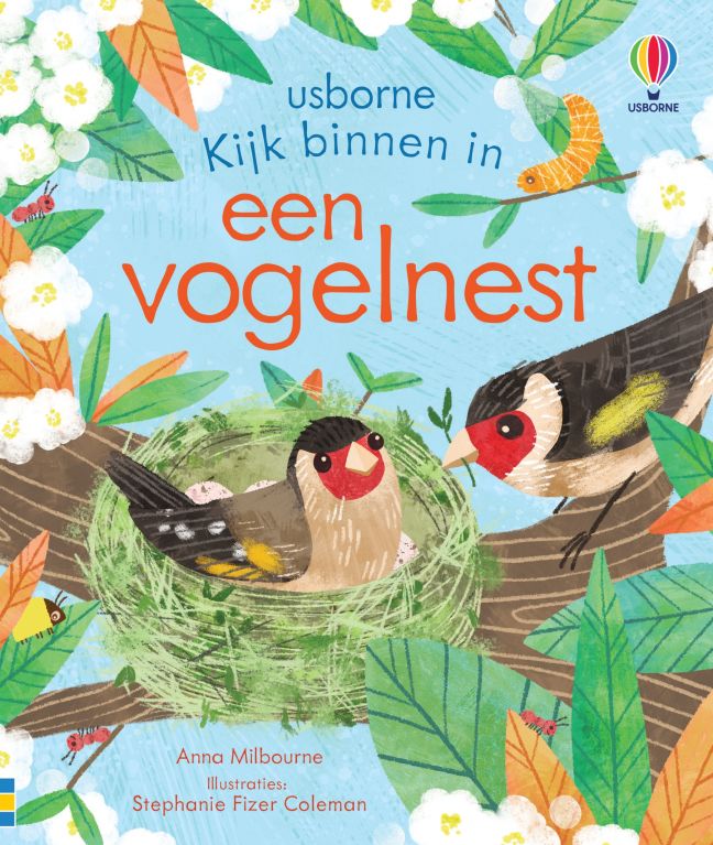 In een vogelnest