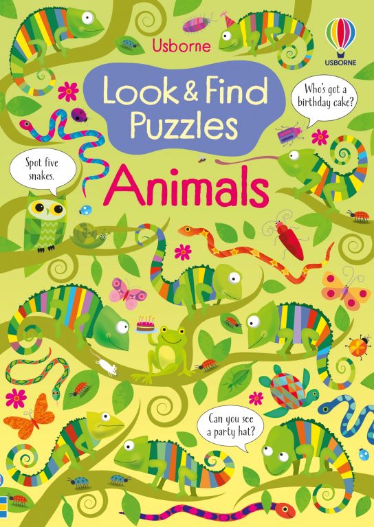 Look and Find Puzzles Animals