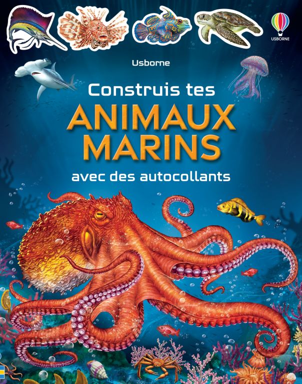 Construis tes animaux marins