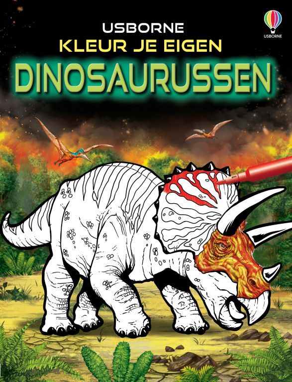 Kleur je eigen – Dinosaurussen
