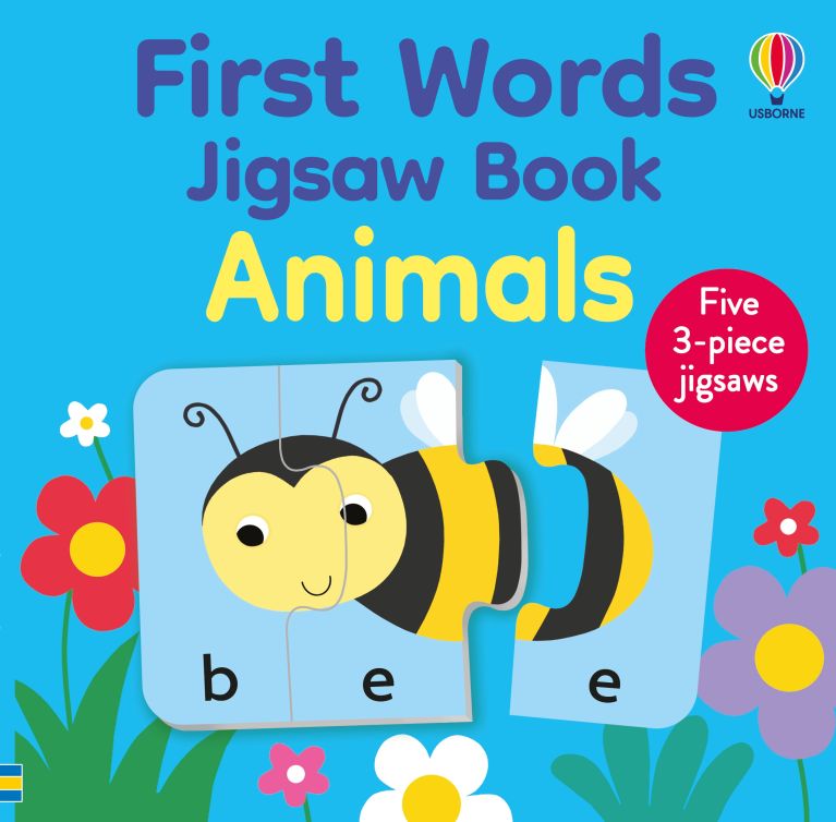 First Words Jigsaw Book: Animals