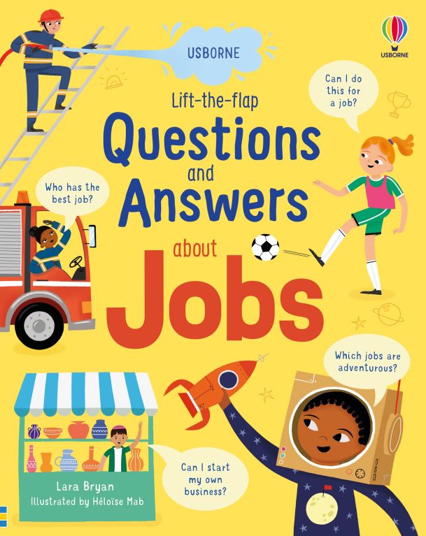 Lift-the-flap Questions and Answers about Jobs 