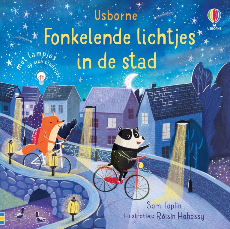 Fonkelende lichtjes in de stad
