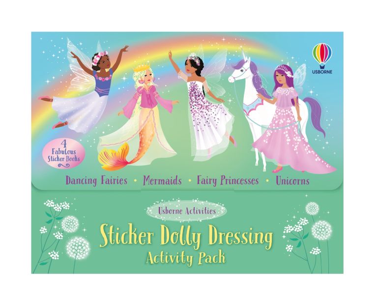 Sticker Dolly Dressing Activity Pack  (Unicorns, Mermaids, Dancing Fairies & Fairy Princesses)