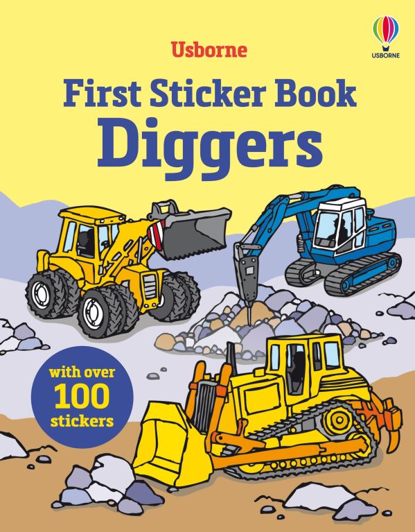 First Sticker Book Diggers