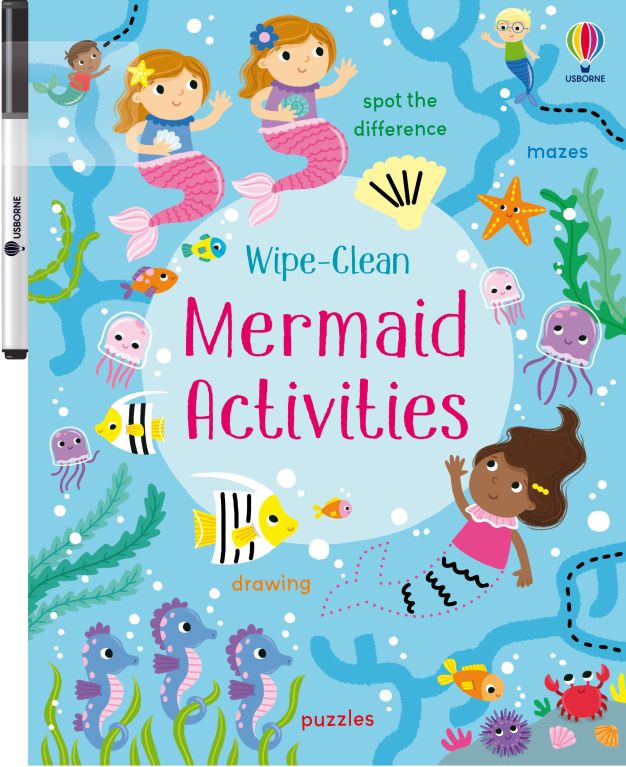 Wipe-Clean Mermaid Activities