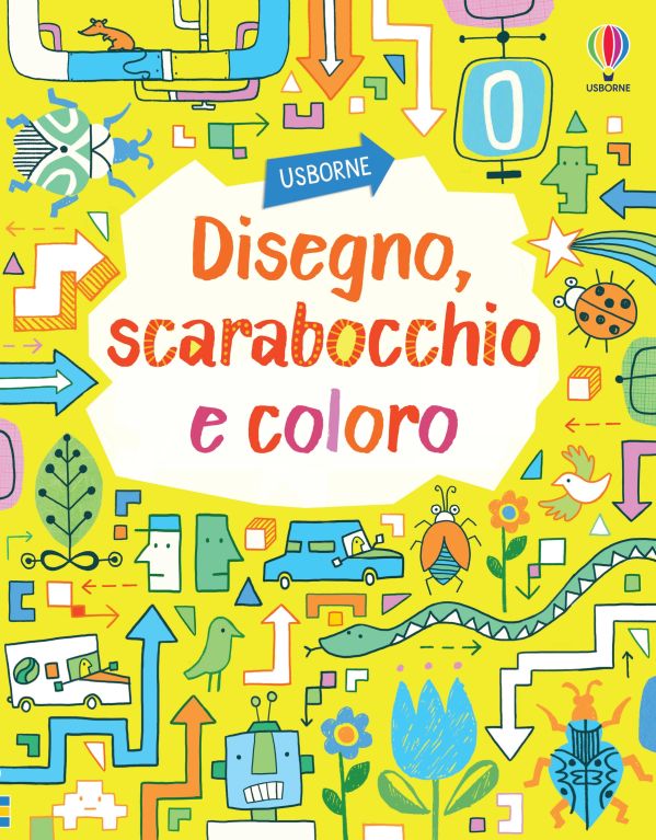 Disegno, scarabocchio e coloro