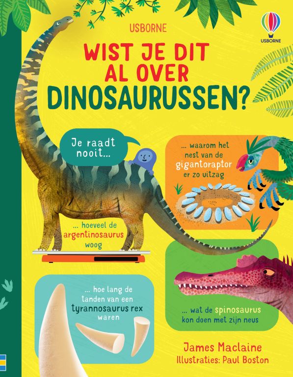 Wist je dit al over dinosaurussen?