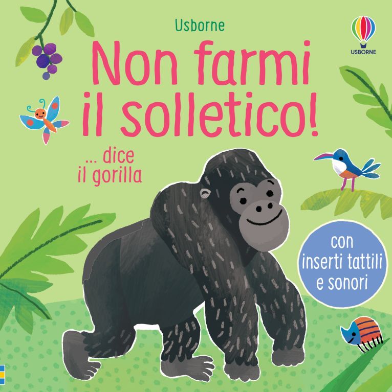 Non farmi il solletico! … dice il gorilla