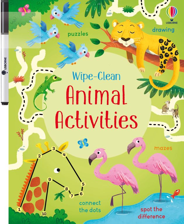 Wipe-Clean Animal Activities