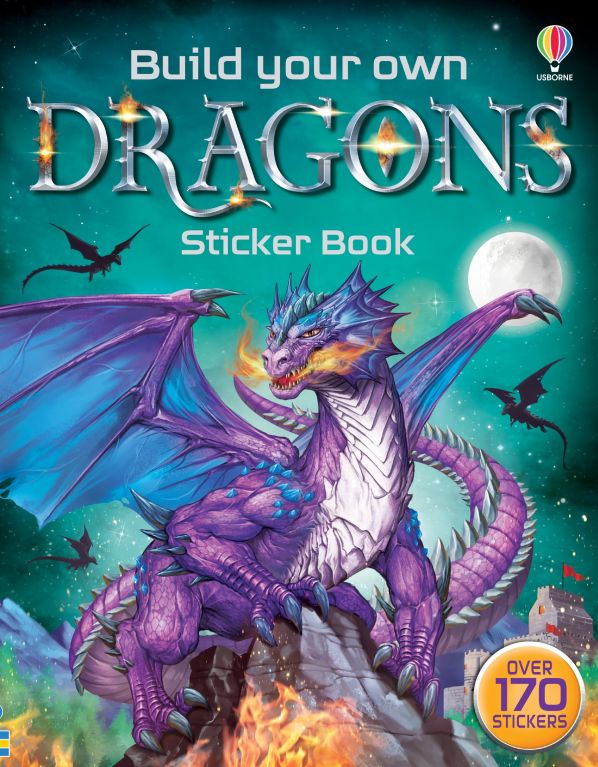 Build Your Own Dragons Sticker Book