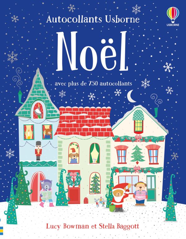 Noël avec autocollants
