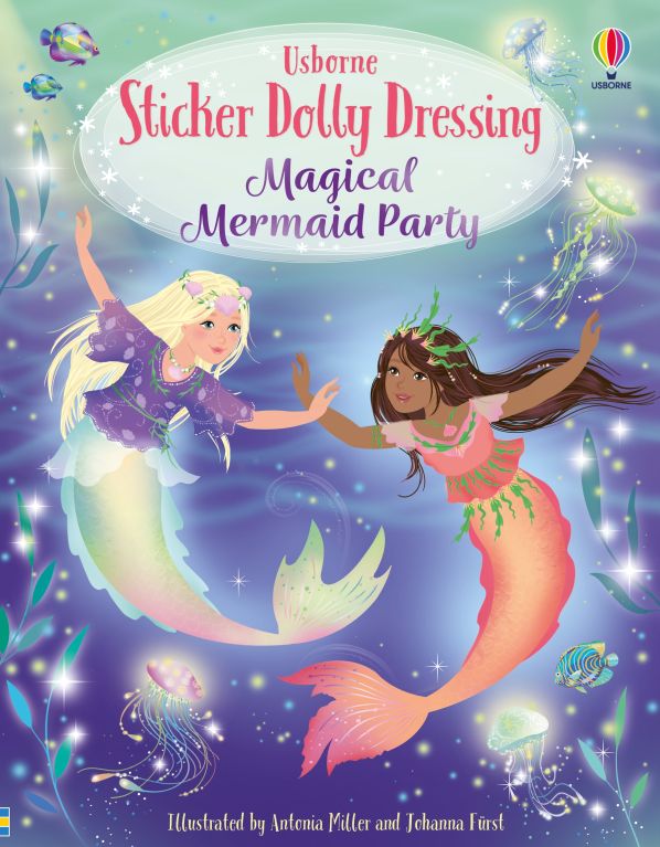 Sticker Dolly Dressing Magical Mermaid Party