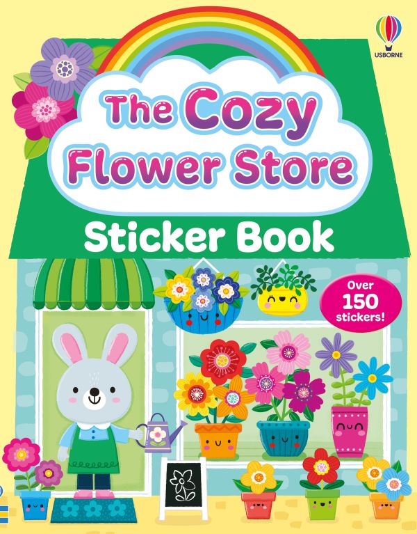 The Cozy Flower Store Sticker Book