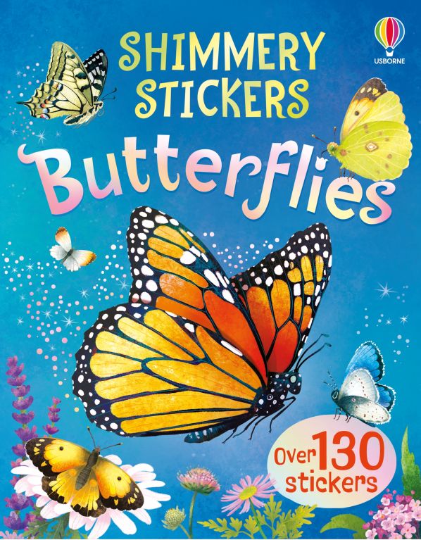 Shimmery Stickers Butterflies