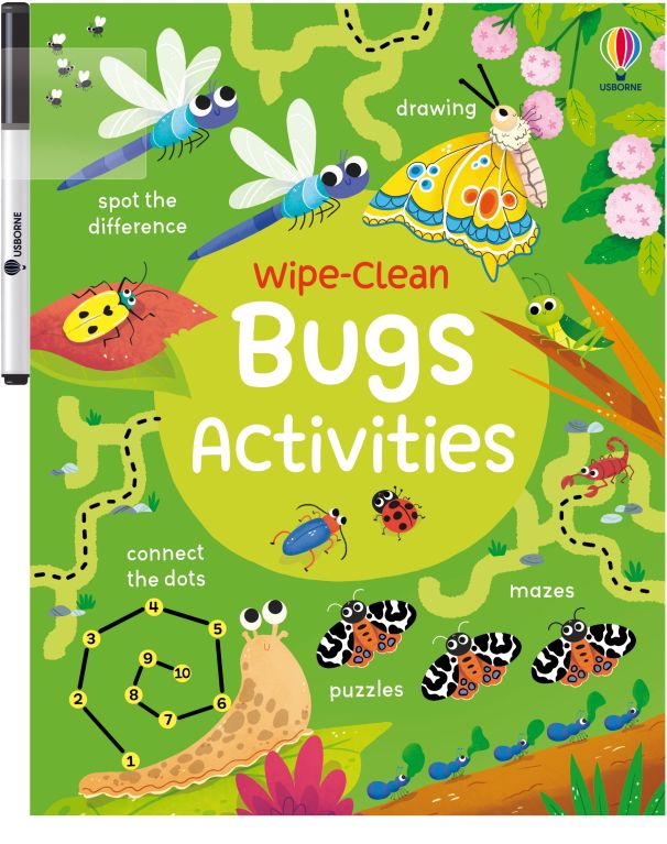 Wipe-Clean Bugs Activities