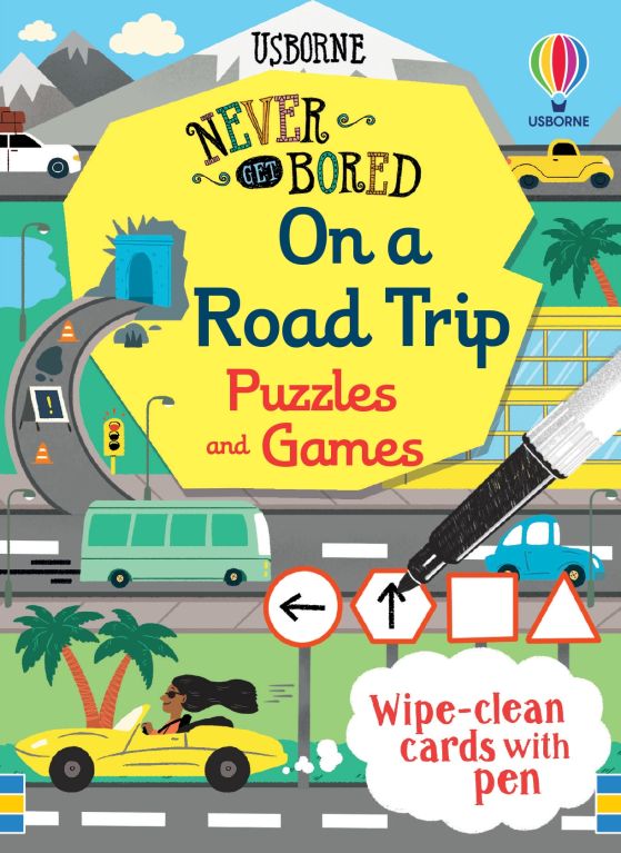 Never Get Bored On a Road Trip Puzzles & Games