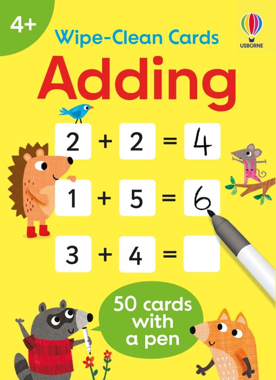 Wipe-Clean Cards: Adding