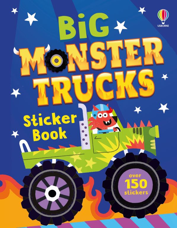 Big Monster Trucks Sticker Book