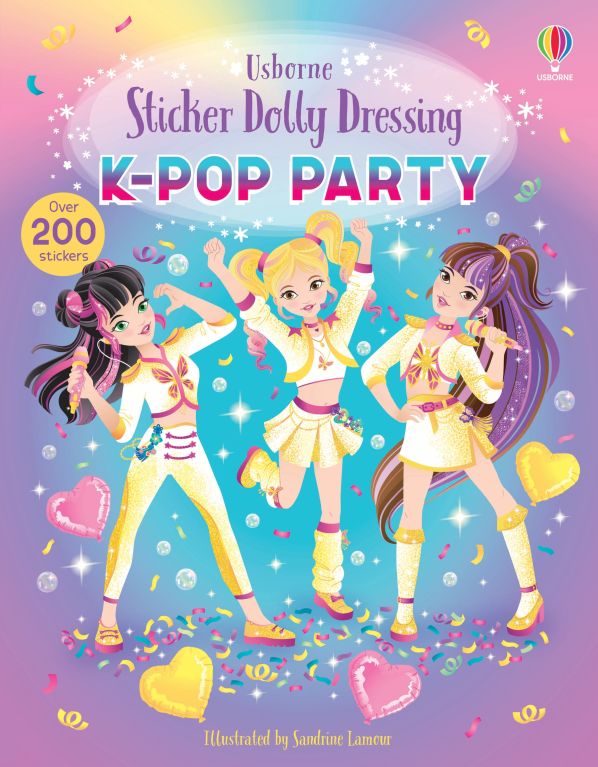 Sticker Dolly Dressing K-Pop Party