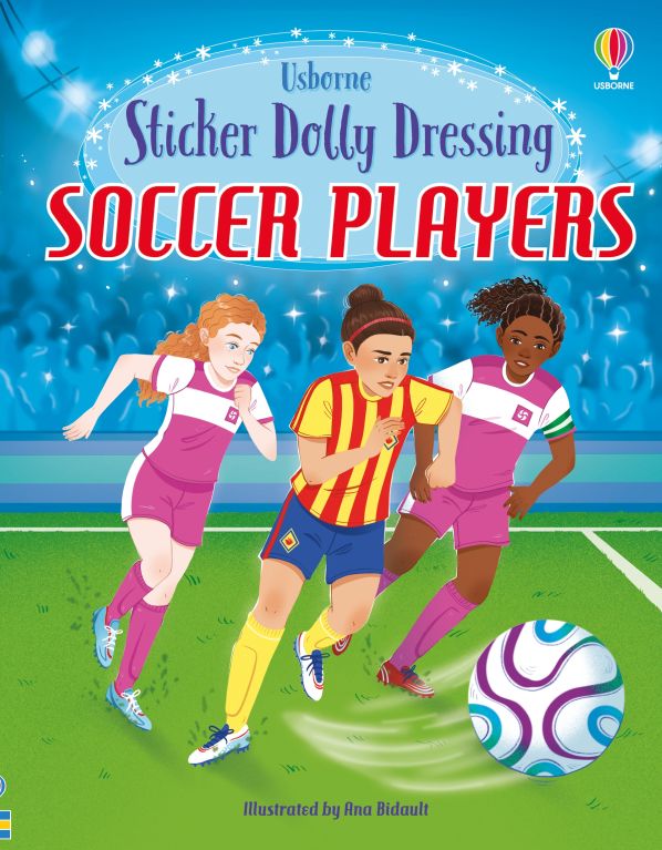 Sticker Dolly Dressing Soccer Players